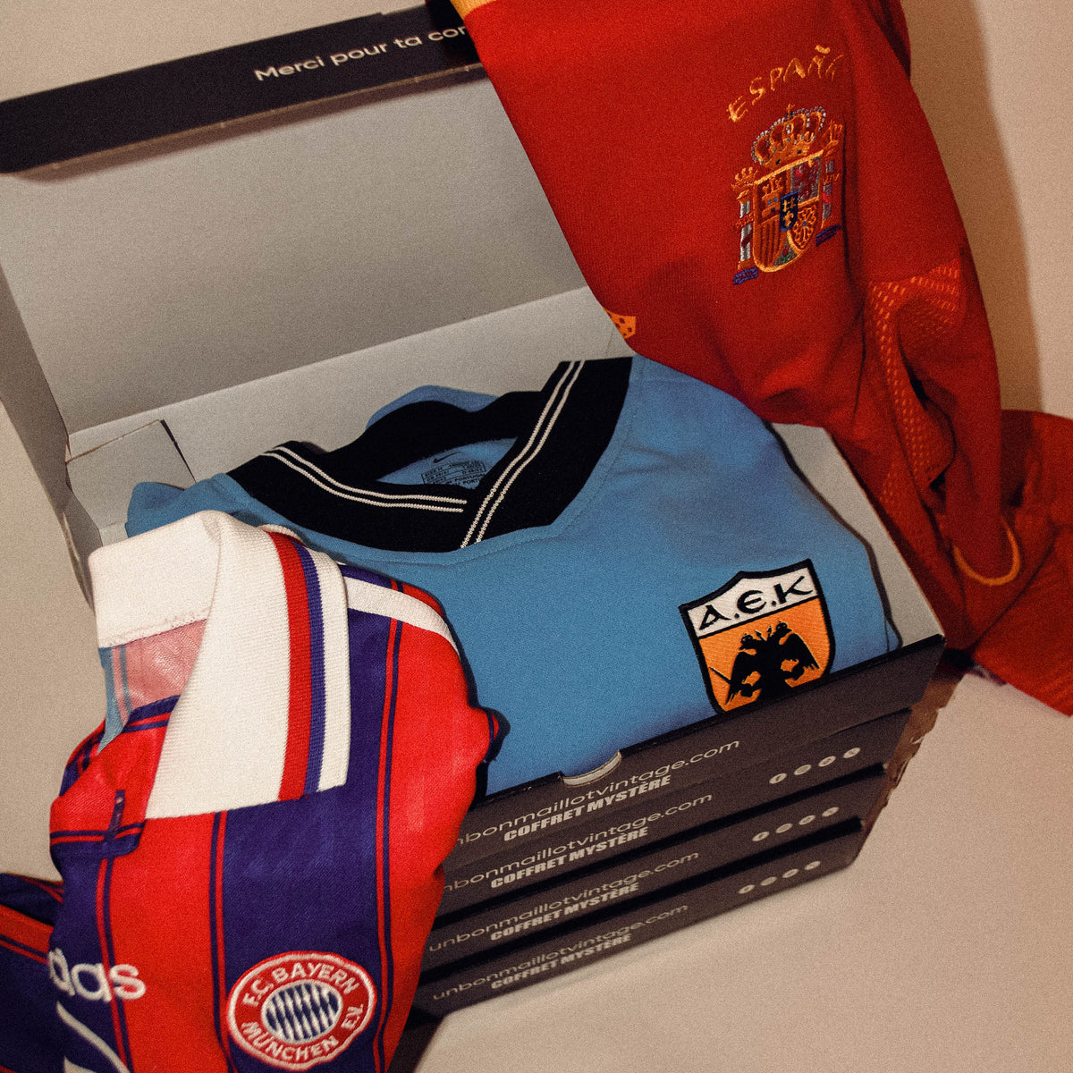 La box maglia misteriosa calcio 👕