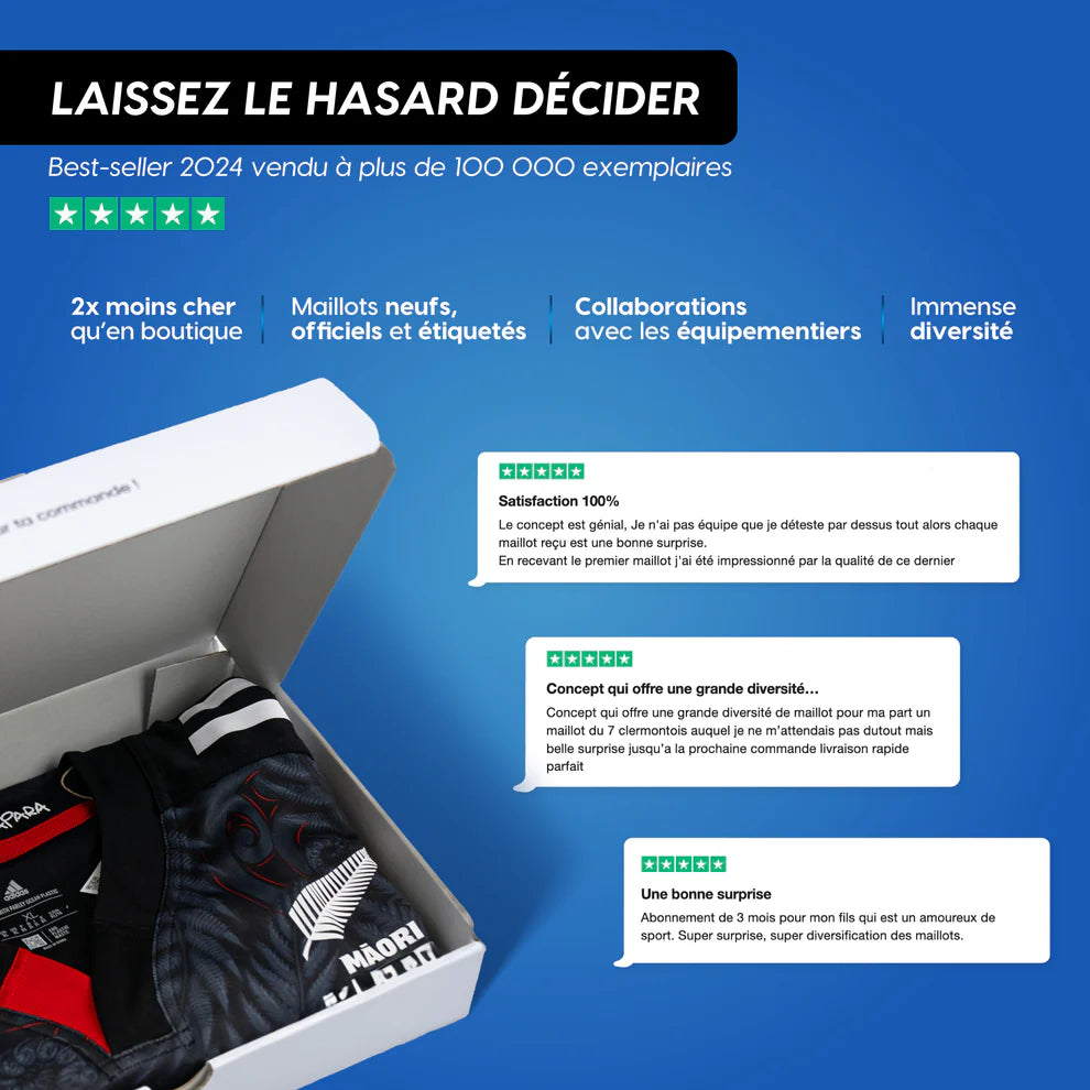 La box maglia misteriosa rugby 🏉