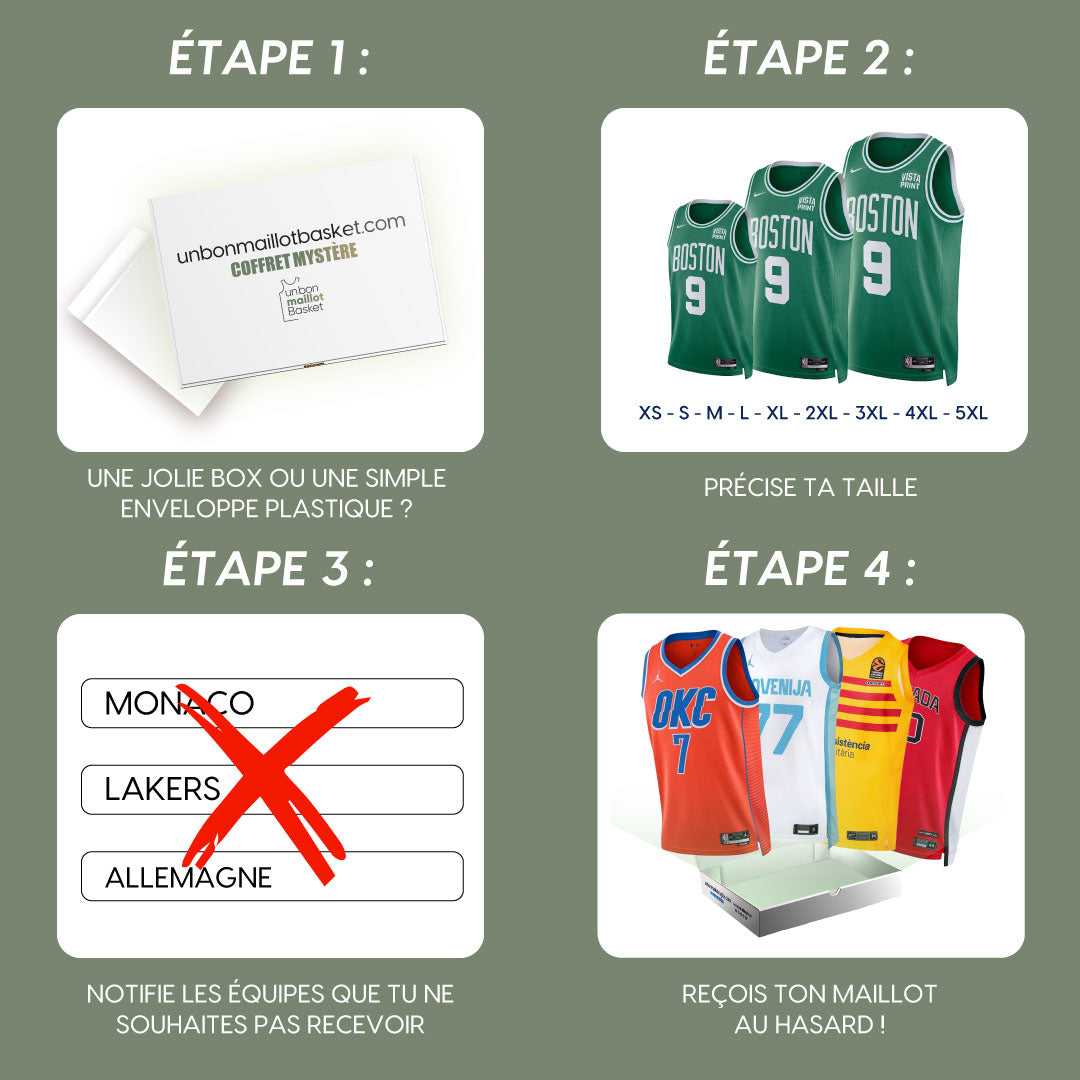 La box maglia misteriosa di basket 🏀