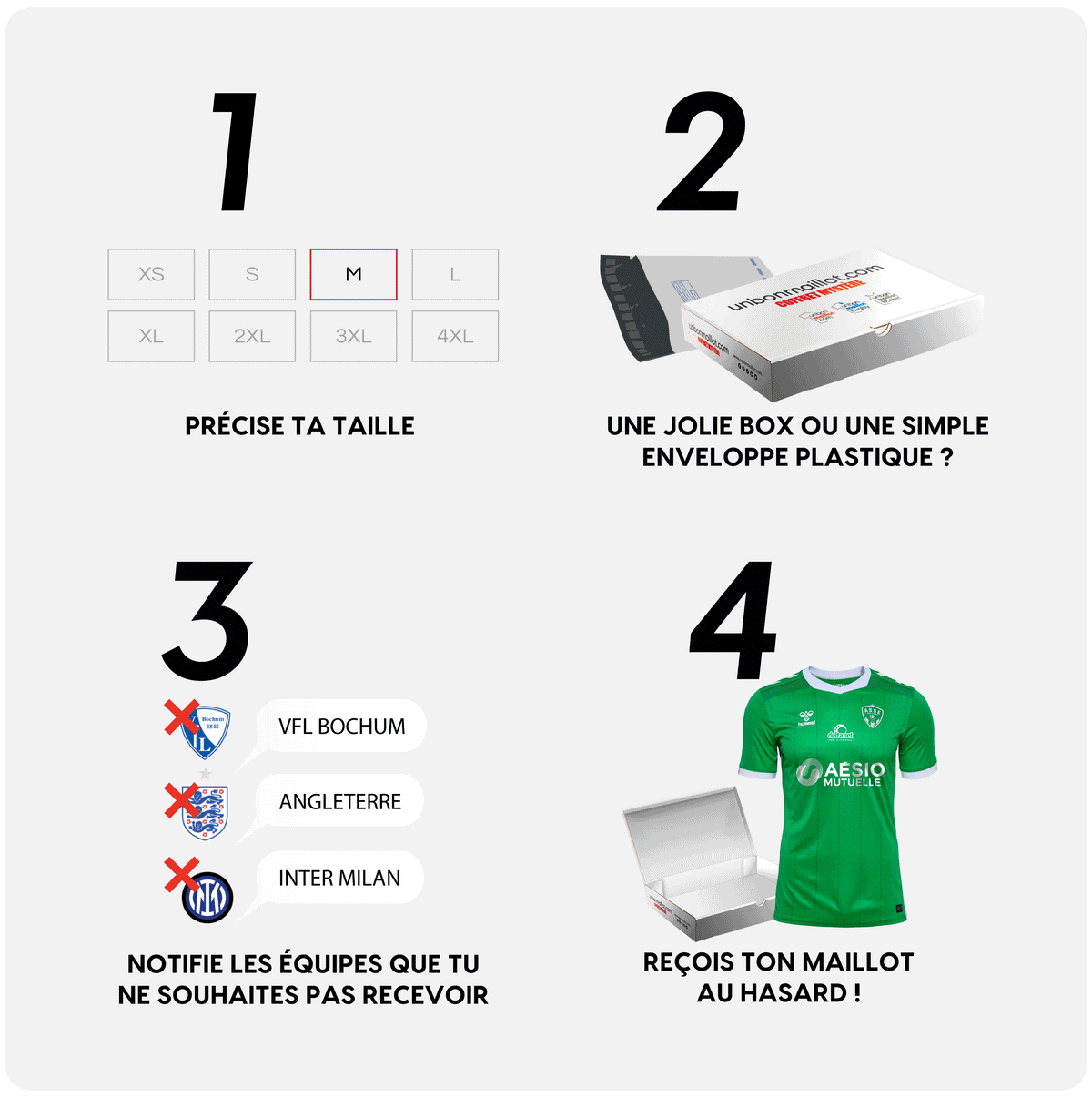 La box maglia misteriosa calcio - Donna 👕