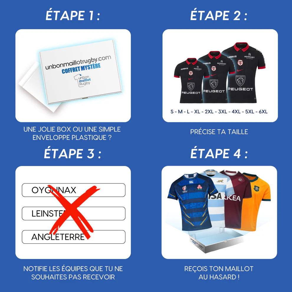La box maglia misteriosa rugby 🏉